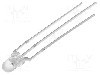 Dioda LED, 3mm, ro&amp;#351;u/albastru, {{Luminozitate}}, 20mA, 1,8...2,6/2,9...3,6V, OPTOSUPPLY - OSRBMC3131A