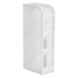 Suport Pixuri, Model C1, 4 Compartimente, Culoare Transparent, Dimensiuni 9x4.5x20.5 cm, Material Plastic, Oem