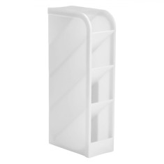 Suport Pixuri, Model C1, 4 Compartimente, Culoare Transparent, Dimensiuni 9x4.5x20.5 cm, Material Plastic