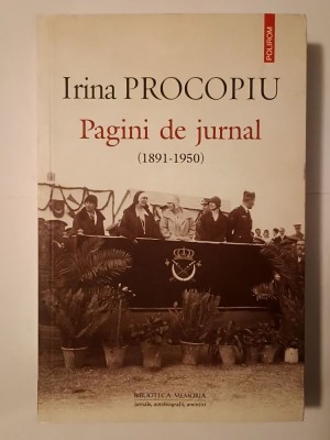 Irina Procopiu - Pagini de jurnal (1891-1950) foto