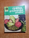 ghidul gradinalului amator - din anul 1975