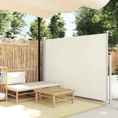 vidaXL Copertină laterală retractabilă, crem, 140x300 cm 45354