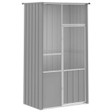 Cumpara ieftin Colivie pentru pasari gri 115x78x200 cm otel galvanizat