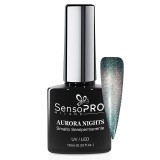 Cumpara ieftin Oja Semipermanenta Aurora Nights SensoPRO Milano 10ml, Greenland Sky 03