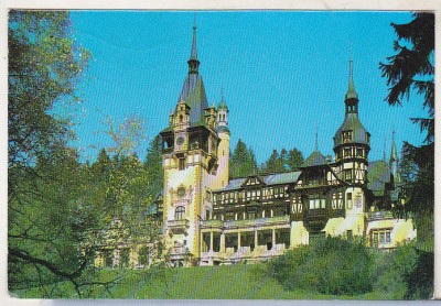 bnk cp Sinaia - Castelul Peles - circulata - Rombach foto