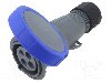Conector alimentare AC, IEC 60309, IP67, 32A, 0,25kV, 250V AC, 4 pini, AMPHENOL - 2CMA101152R1000