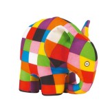 Jucarie din plus Elefantul Elmer, 15 cm