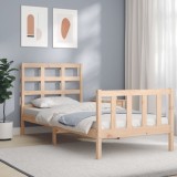 VidaXL Cadru pat fără saltea, 90x190 cm, lemn masiv de pin 3192066