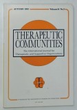 THERAPEUTIC COMMUNITIES , VOLUME XIV , NUMBER 3 , AUTUMN , 1993