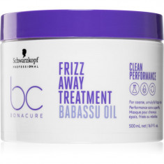 Schwarzkopf Professional BC Bonacure Frizz Away Treatment masca pentru par indisciplinat 500 ml