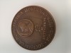 Medalie superba Societatea Numismatica Romana , 75 de ani de activitate .1903-1978 .