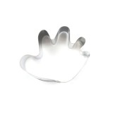 Forma de decupaj din otel inoxidabil porumbel si mana, 4,5 cm