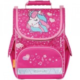 Ghiozdan neechipat Nature Quest, dimensiune 35 x 31 x 19 cm, motiv Musical Pony, Tiger