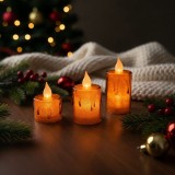 Cumpara ieftin Decor Luminos Craciun - Set Lumanari LED - Alb Cald - Plastic - 3 Bucati/Set Best CarHome