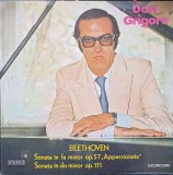 Disc vinil, LP. SONATA IN FA MINOR OP.57 &quot;APPASSIONATA&quot;. SONATA IN DO MINOR OP.111. DAN GRIGORE - PIAN-LUDW-218298, Electrecord