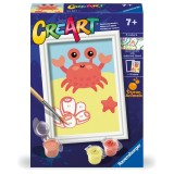 Cumpara ieftin Ravensburger - CreArt pictura pe numere pentru copii crab prietenos