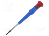 Şurubelniţă de precizie plată 1,8x0,27mm KING TONY, lamă 40mm
