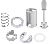 Kit Reparatie Incuietoare Yala Usa Fata Auto, Techstar, Compatibil VW Passat, Seat Toledo, Leon, Arosa, Lupo &ndash; Echiv OE 3B0837167 / 3B0837168, Metal