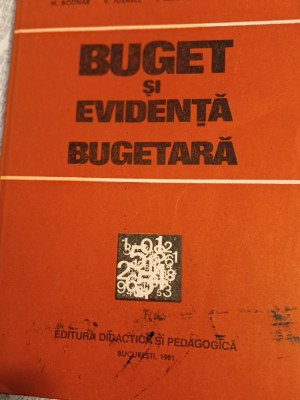 Buget și evidența bugetara foto