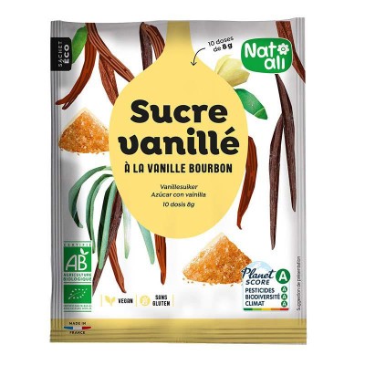 Zahar Vanilat Bourbon Eco 80 grame Nat-Ali foto