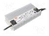 Alimentator pentru LED, 137...274V DC, 875...1750mA, 480W, MEAN WELL - HLG-480H-C1750AB