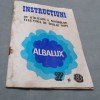 INSTRUCTIUNI DE UTILIZARE A MASINILOR DE SPALAT RUFE ALBALUX
