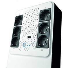UPS LEGRAND, &quot;MULTIPLUG&quot;, Line Int. cu management, brick, 800VA/480W, AVR Schuko x 6, 1 x baterie 12V/7.2Ah, back-up 1 - 10 min., &quot;000000000000310082&quot;