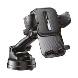 Suport Auto Forcell F-Grip Guardian pentru Parbriz si Bord, Rotire 360 , 55-100 mm, Negru
