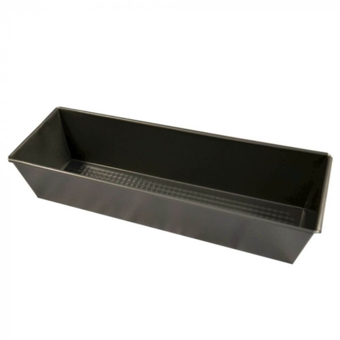 Tavita Cozonac, 35x11 cm, Neagra, Tavi pentru Cozonaci, Tavi Cozonaci, Forme pentru Cozonaci, Tavite Metal pentru Copt Cozonaci, Forme Metalice Copt C