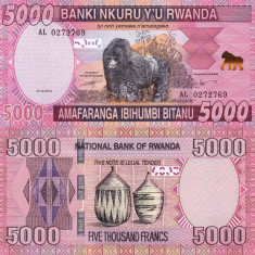 RWANDA 5.000 francs 2014 UNC!!!