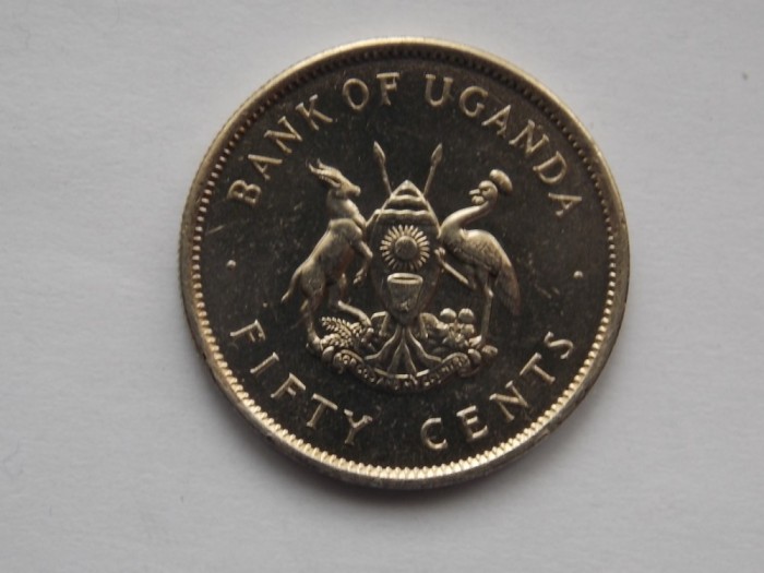 50 CENTS 1976 UGANDA