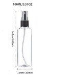 Recipient cu pulverizator pentru parfum / dezinfectant / apa -100ml