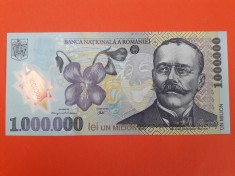 Bancnota 1000000 lei 2003(2004) - UNC +++ foto