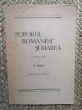 N.Iorga -Conferinta la Liga Navala Romana 1938 - Poporul Romanesc si Marea