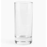 Pahar de sticla gradat pentru masurare bauturi, 100 ml, transparent, 15 cm