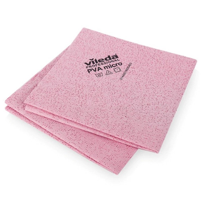 Laveta Profesionala Microfibre Vileda PVA Micro, Rosu