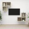 Gossi set de dulapuri tv, 4 piese, stejar sonoma, lemn prelucrat