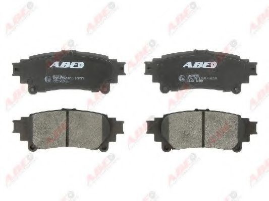 Set placute frana,frana disc LEXUS IS III (GSE3, AVE3) (2013 - 2016) ABE C22042ABE