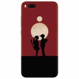 Husa silicon pentru Xiaomi Mi A1, Boy Girl Love Story