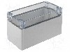 Carcasa policarbonat, 80mmx160mmx95mm, IP66, IP67, FIBOX - PCT 081610