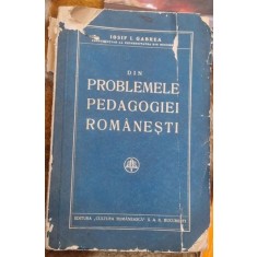 Iosif I. Gabrea - Din Problemele Pedagogiei Romanesti