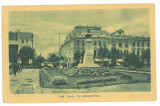 4907 - BRAILA, Market, statue, Romania - old postcard - used - 1918, Necirculata, Printata