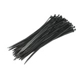 Fasete colier plastic negre 3.5x250 mm, set 100 buc, Breckner Germany