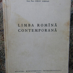 Iorgu Iordan - Limba romana contemporana (1956)