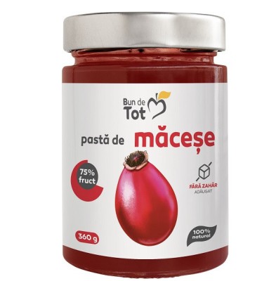 Dulceata de macese (pasta) &amp;quot;bun de tot&amp;quot; 360gr dacia plant foto