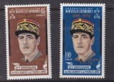 New Hebrides Fr 1971 - DeGaulle, in memoriam, personalități, serie neuzata