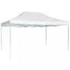 VidaXL Cort de petrecere pliabil, alb, 3 x 4,5 m
