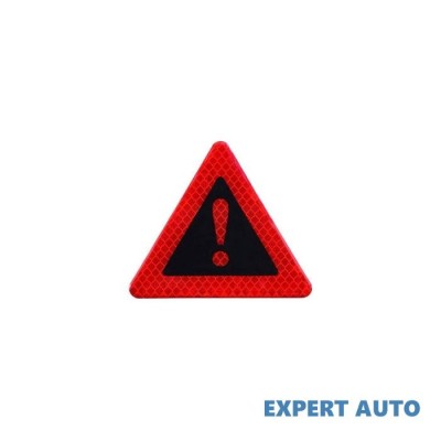 Abtibild reflectorizant triunghi diverse culori cod:tz-003 Alta marca Alt model #7 foto