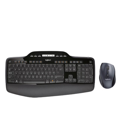 Kit Tastatura + Mouse Wireless Logitech MK710 Performance, Layout: QWERTY US foto