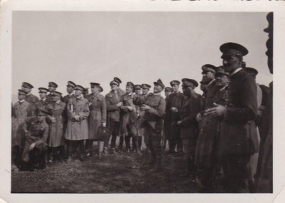 FOTO 5 OFITERI LA CURSUL PRACTIC DE LA SF.GHEORGHE iunie 1933 foto